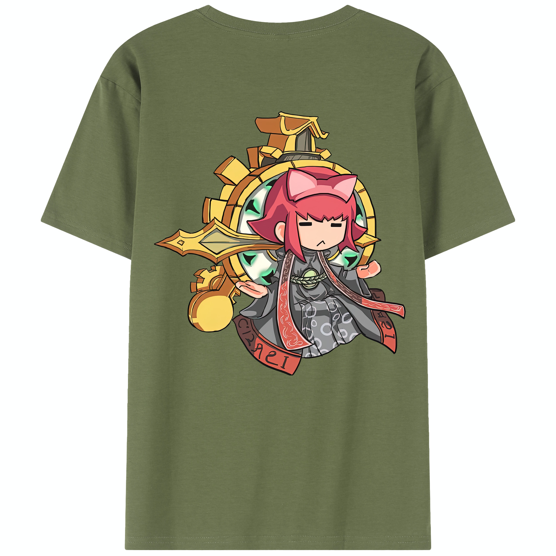 リーグ・オブ・レジェンド League of Legends LOL 綿100％半袖Tシャツ（背面プリント）